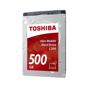 Disco Duro Toshiba L200 HDWK105 Slim 500GB 5400RPM 2,5" SATA 6Gbps 8MB Cache