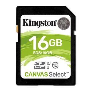 Tarjeta Memoria Kingston SDS/16GB SDHC UHS-I