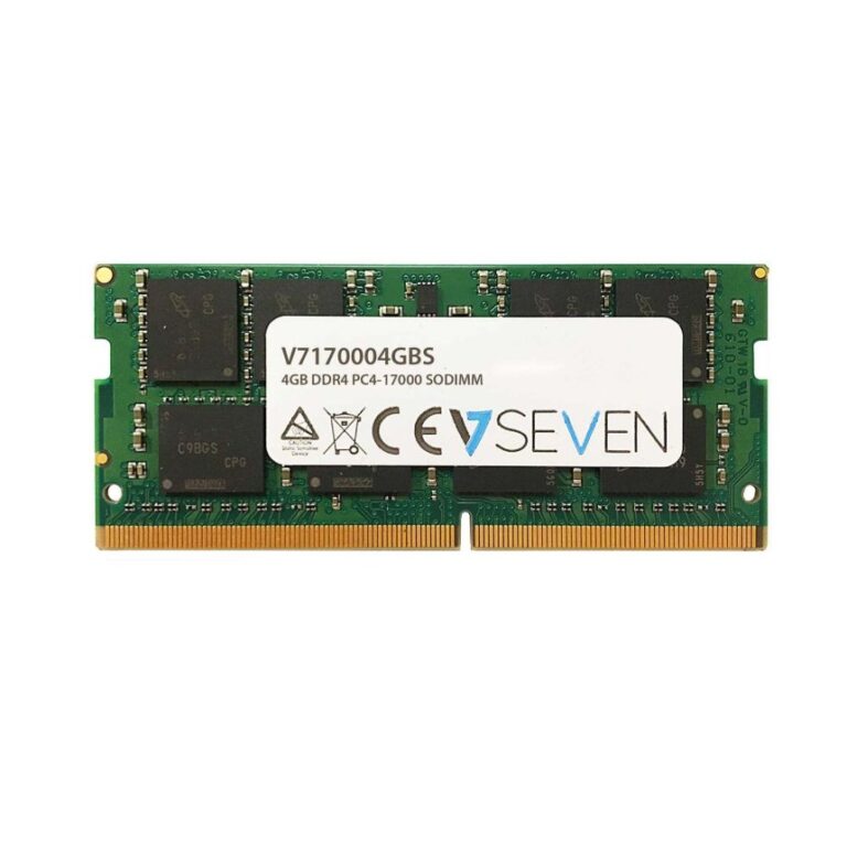 Módulo de memoria RAM V7 V7170004GBS 4GB DDR4 PC4-17000 2133Mhz SO DIMM