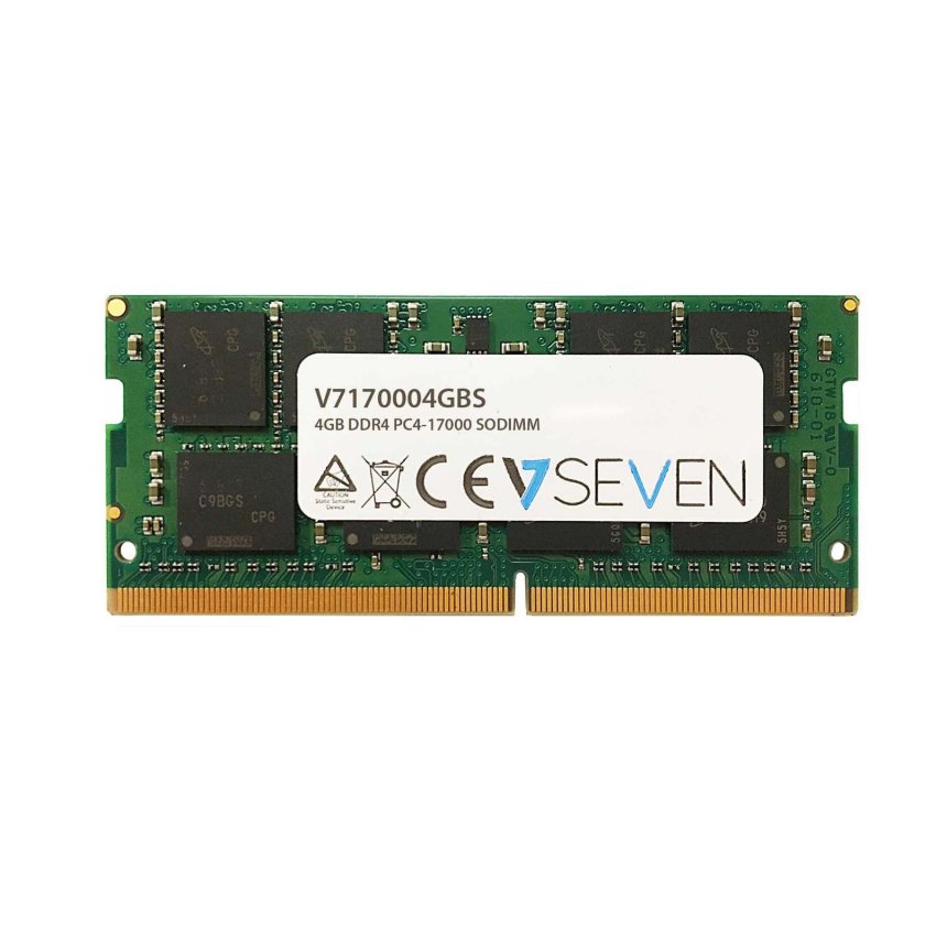 Módulo de memoria RAM V7 V7170004GBS 4GB DDR4 PC4-17000 2133Mhz SO DIMM