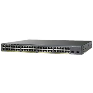 Cisco Catalyst WS-C2960XR-48FPD-I Switch Gestionado L2 Gigabit Ethernet negro