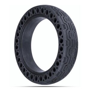 Rueda Maciza para patinete de 8,5" Urban Scout Dibujo nido de abeja Negra