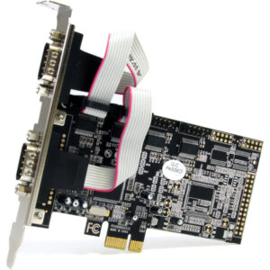 Tarjeta serie StarTech PEX4S553 PCIe Serie puertos RS232 128 kbps *SOLO tiene 3*