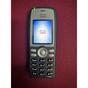 Teléfono IP inalámbrico Cisco CP-7925G-E-K9 Usado **Solo teléfono y batería**