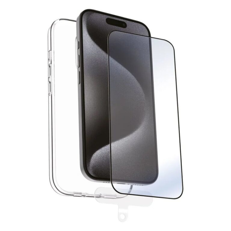 Funda Muvit for Change para Apple Iphone 16 Pro Protector Pantalla Vidrio
