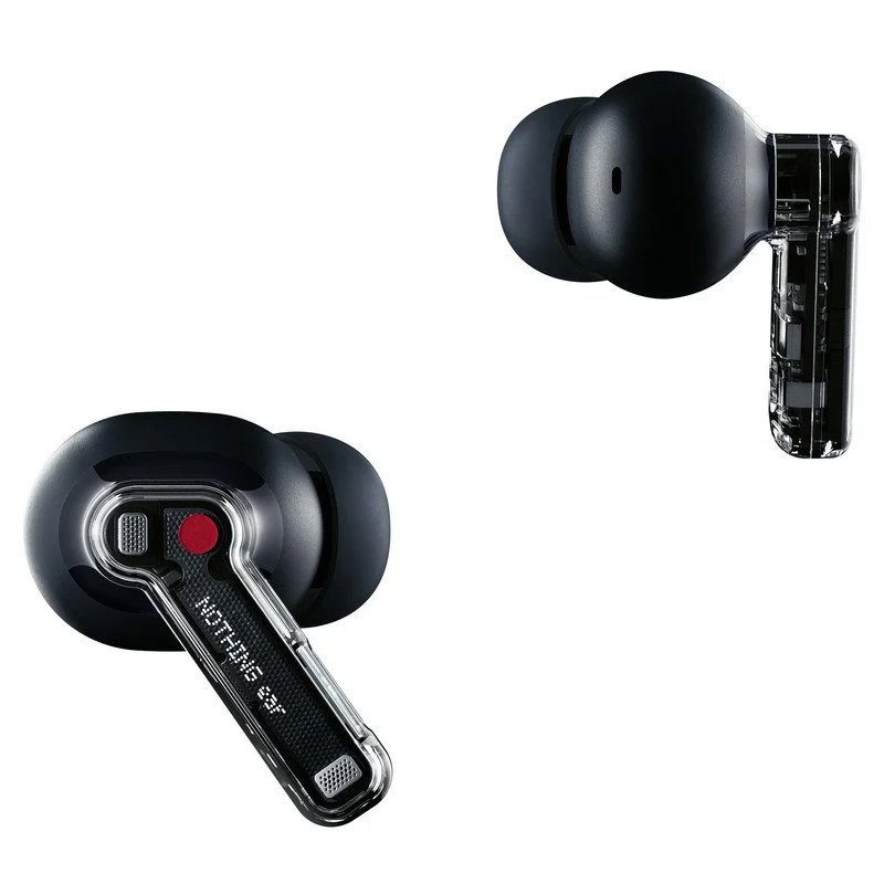 Auriculares Bluetooth Nothing Ear 2024 negros Usados *Solo auriculares y carga* - Imagen 2