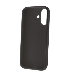 Funda Muvit for Change recycletek Liquid Silicone para Apple iPhone 16 negra