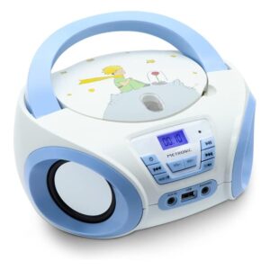 Radio CD Metronic El Principito Reproductor CD portátil toma USB para MP3 Usado