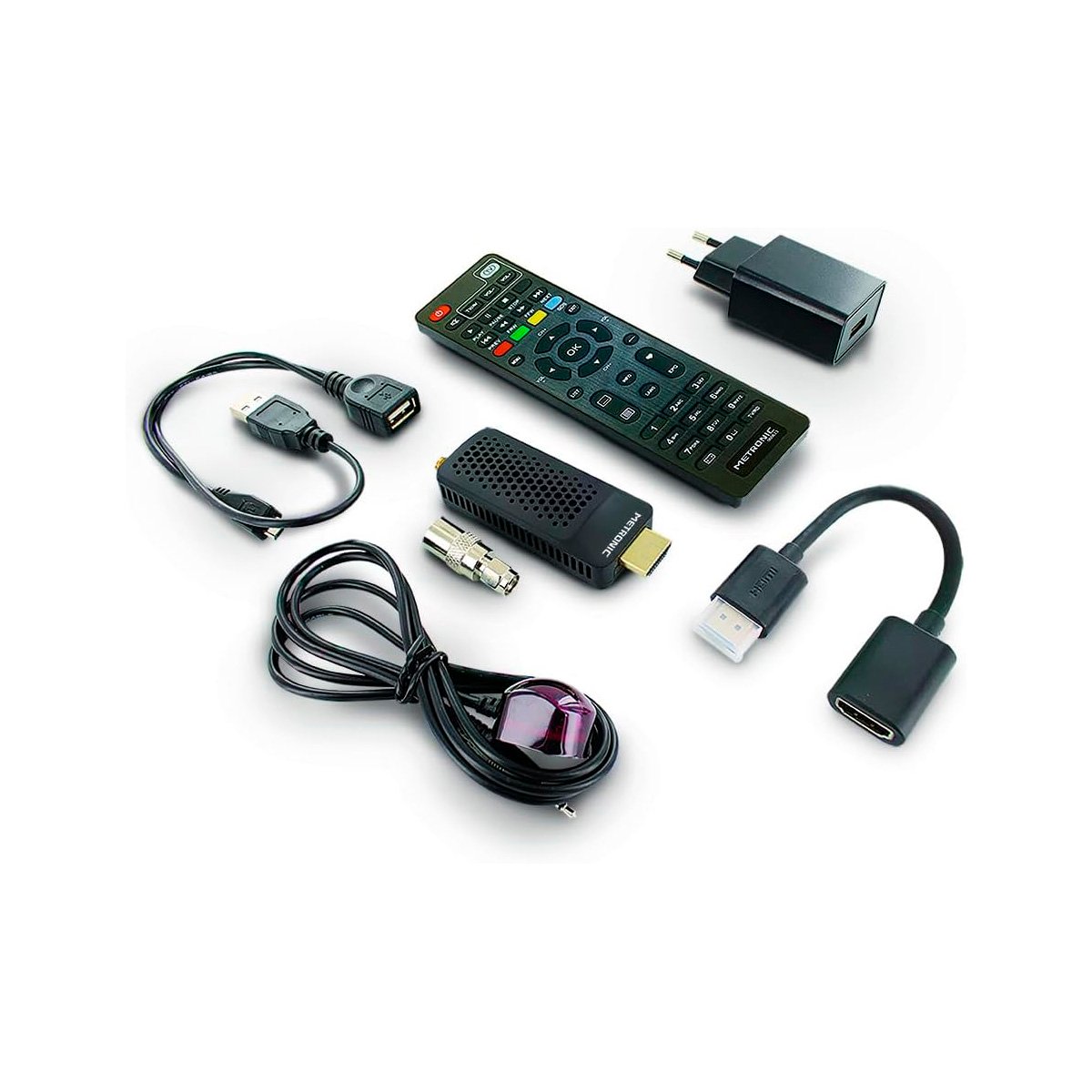 Decodificador sintonizador Receptor TDT DVB-T Metronic 441646 - Imagen 2