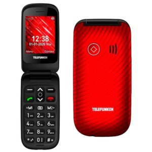 Teléfono Móvil Telefunken Libre S440 Senior Rojo Usado