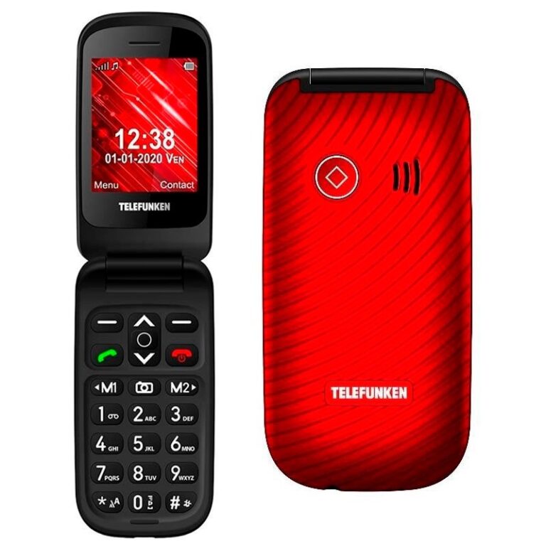 Teléfono Móvil Telefunken Libre S440 Senior Rojo Usado