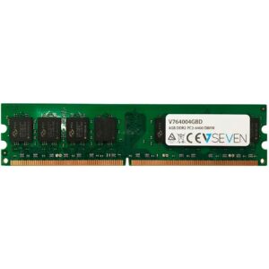 Módulo de memoria RAM V7 4GB DDR2 PC2-6400 - 800mhz 1.8V DIMM V764004GBD