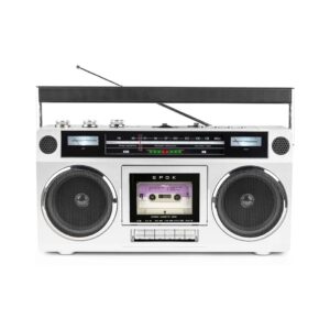 Radio Cassette portátil retro Epok by Big Ben Ghetto Blaster Bluetooth