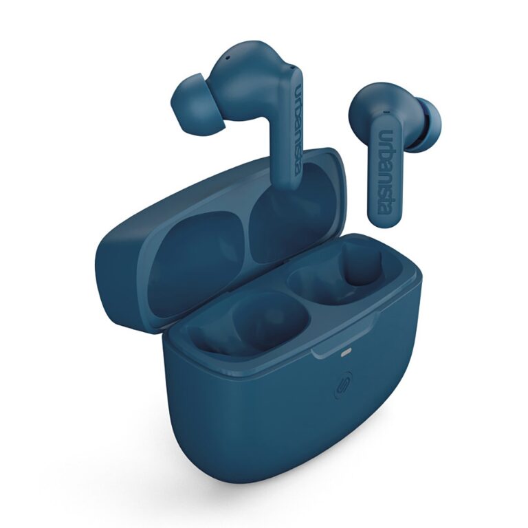 Auriculares Urbanista Atlanta True Wireless Multipunto Azul Acero