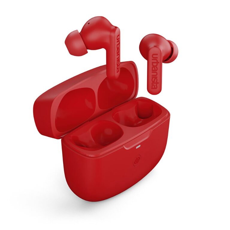 Auriculares Urbanista Atlanta True Wireless Multipunto Vibrant Red