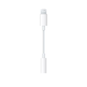 Adaptador auriculares audio Apple cable conexión Apple a jack 3.5 mm