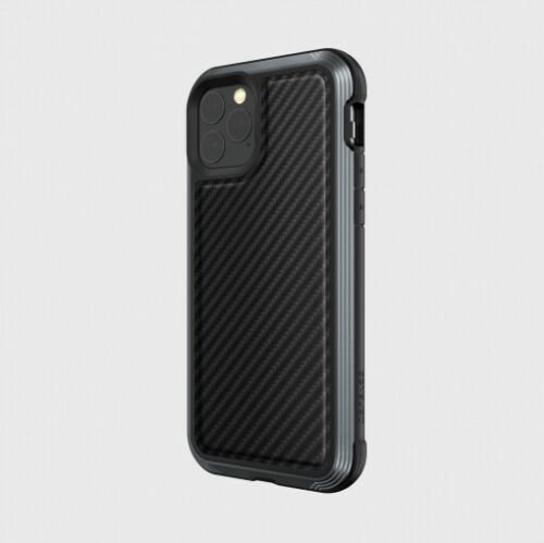 Funda Xdoria Defense Lux Carbono Apple iPhone 11 Pro negra (NUEVA)