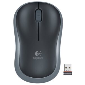 Logitech M185 Ratón inalámbrico Negro