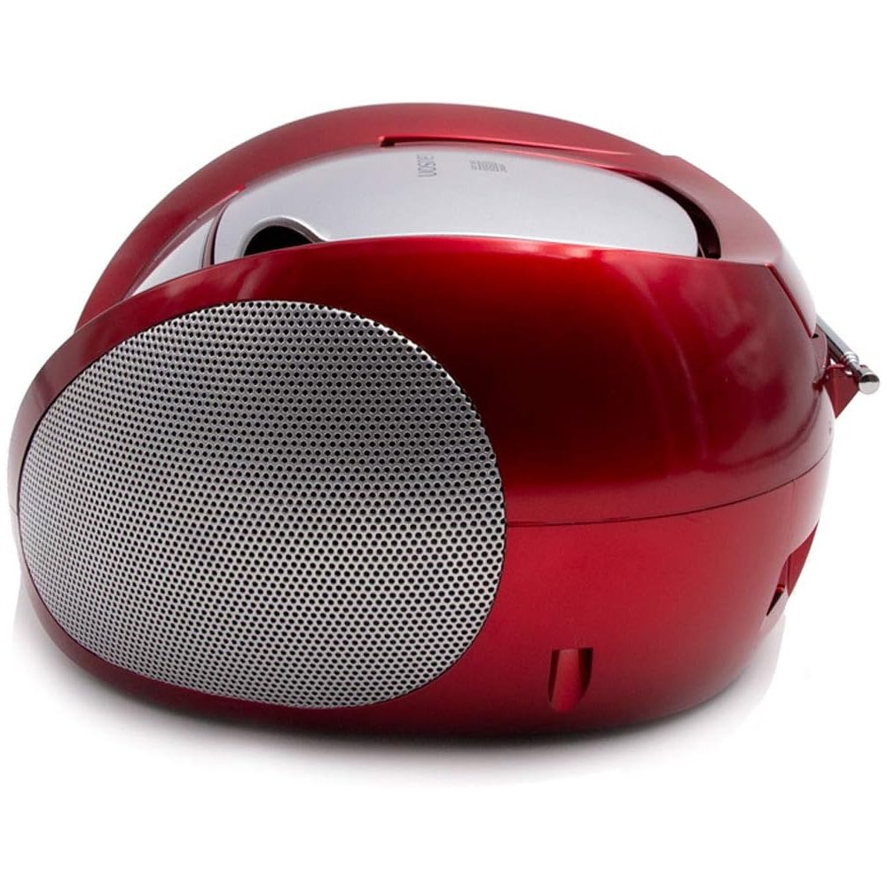 Reproductor CD Lauson CP442 Modern Combo CD/MP3 + Radio FM PLL Rojo - Imagen 4