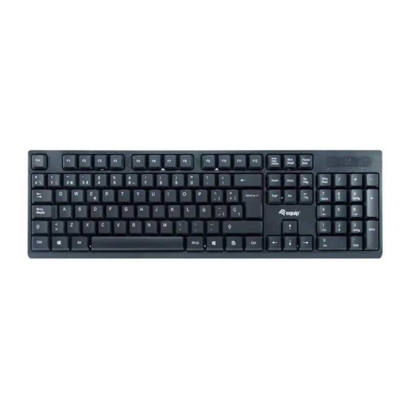 Combo Equip 245221 teclado inalámbrico + ratón óptico 1200 DPI en español (ñ) - Imagen 2