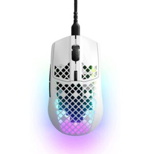 Ratón SteelSeries Aerox 3 USB-C Blanco