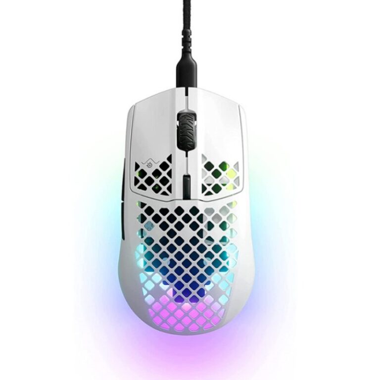 Ratón SteelSeries Aerox 3 USB-C Blanco