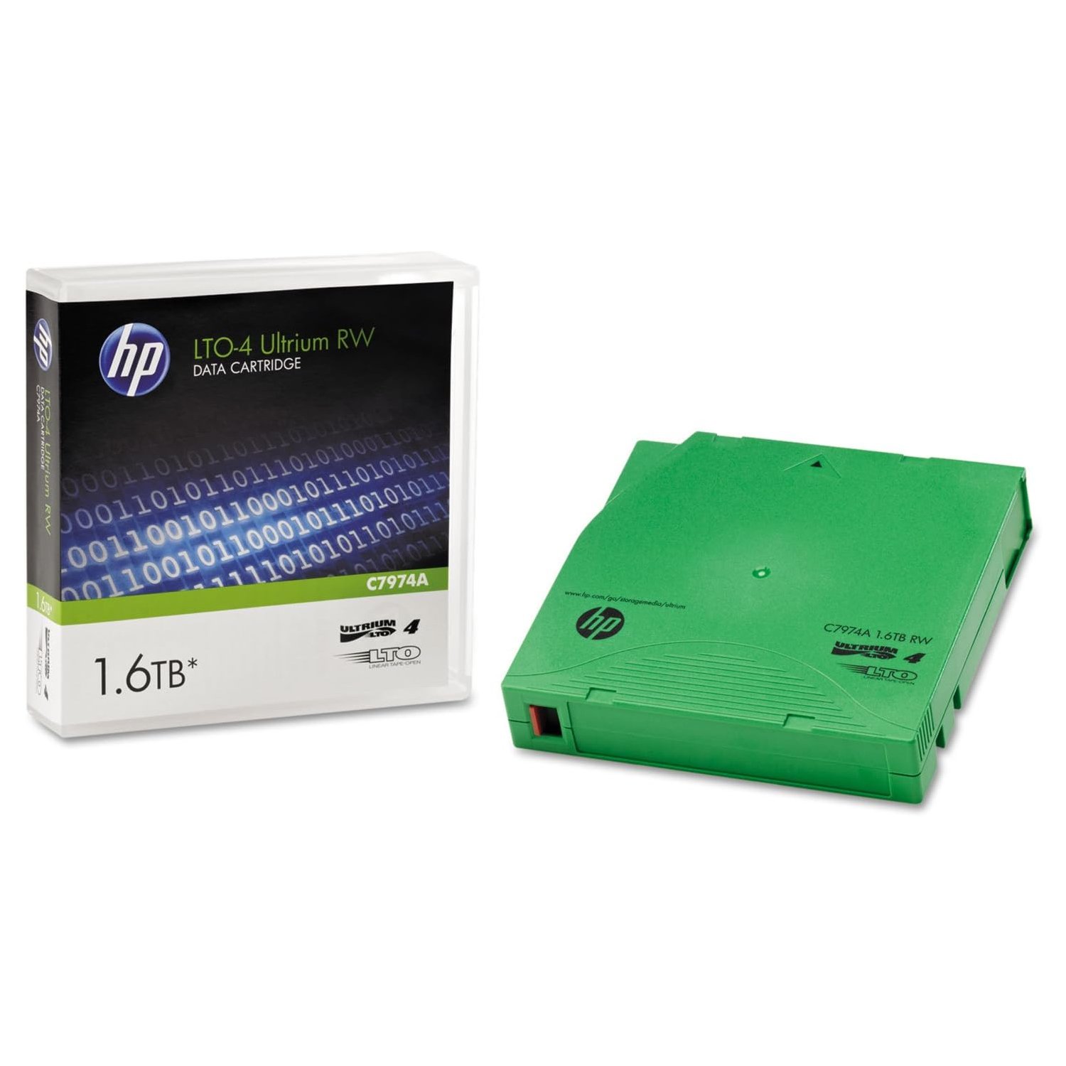 Cartucho de datos HPE C7974A cinta en blanco 800 GB LTO 1,27 cm