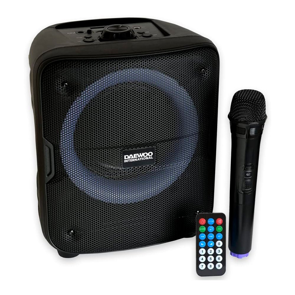 Altavoz Bluetooth Karaoke Daewoo DSK-388 30W (NUEVO) - Imagen 4