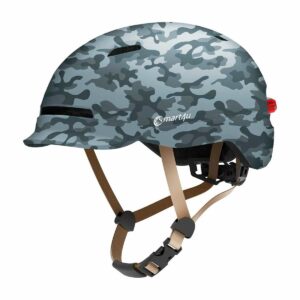Casco para viajeros urbanos Smart4U SH50U color camuflaje - Talla L (NUEVO)