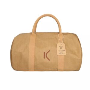Bolsa de viaje eco KSIX Papel Kraft marrón