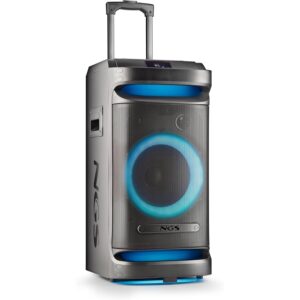 Altavoz NGS Wild Space 1 portátil compatible Bluetooth Subwoofer + Doble Tweeter