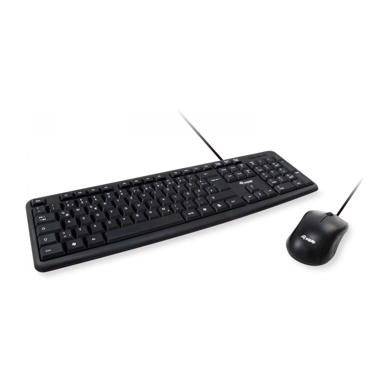 Combo de teclado y ratón con cable Equip 245203 **Teclado en italiano**