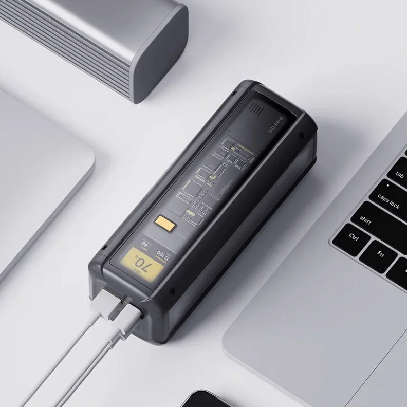 Batería Externa Power Bank Xiaomi P03 25000mAh 212W HyperCharge 3 puertos carga - Imagen 3