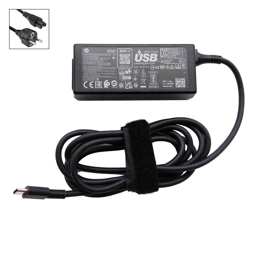 Cargador original HP L42206-003 USB-C 45W