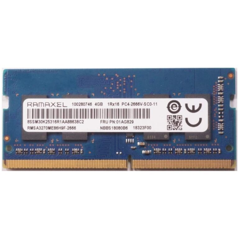 Módulo de memoria Ramaxel 4GB DDR4 SO-DIMM PC4-21300 2666MHz