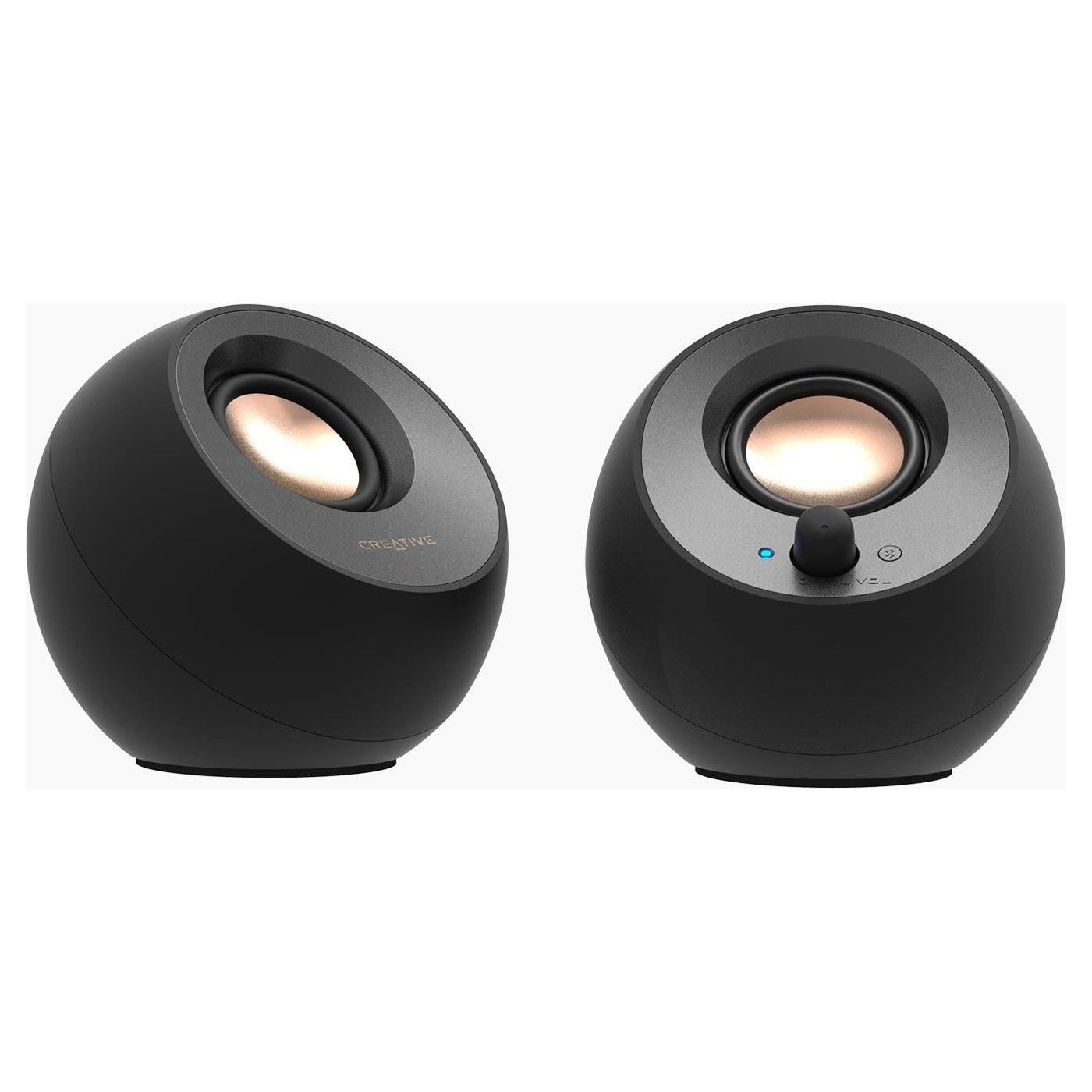 Conjunto de Altavoces Creative Pebble 2.0 V3 USB-C Negro