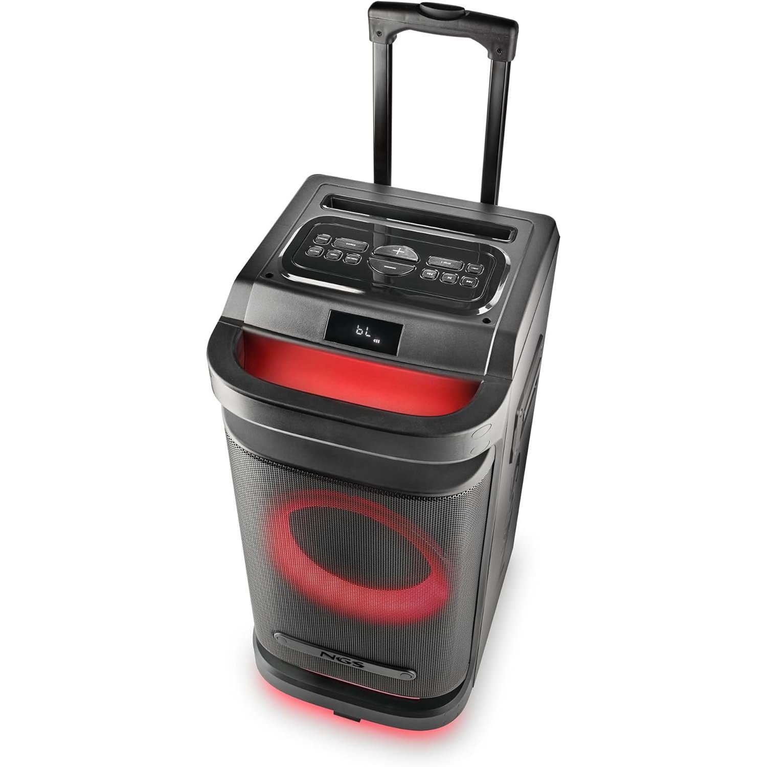 Altavoz NGS Wild Space 1 portátil compatible Bluetooth Subwoofer + Doble Tweeter - Imagen 4