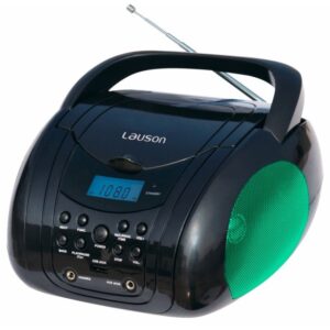 Reproductor Lauson CP455 Radio CD/DVD 3W negro Usado