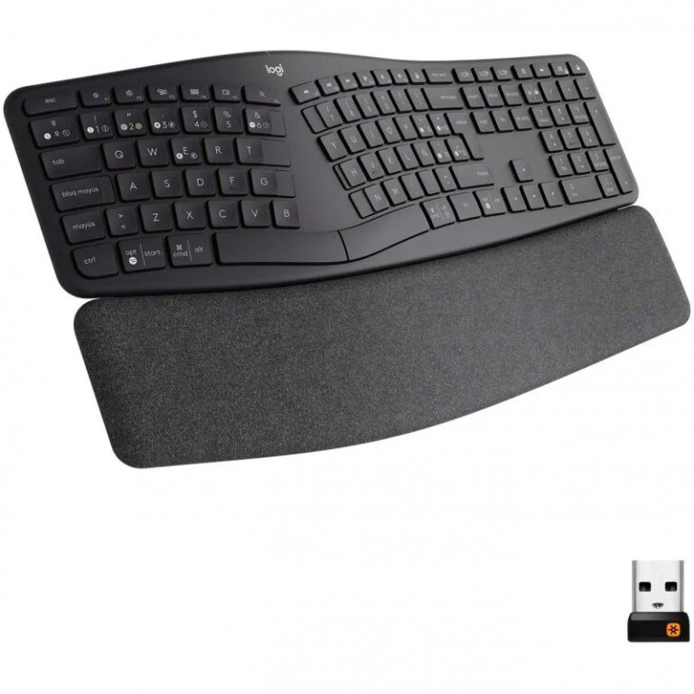 Teclado Inalámbrico Ergonómico Logitech Ergo K860 USB/Bluetooth Negro español(ñ)