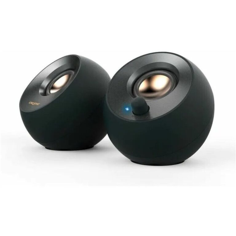 Conjunto de Altavoces Creative Pebble 2.0 V2 PC/MAC USB-C Negro