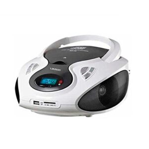 Lauson CP430 Boombox FM/AM USB Lector de SD blanco Usado