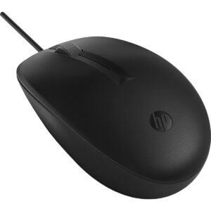 Ratón con cable HP 125 USB 265A9UT 1200DPI negro