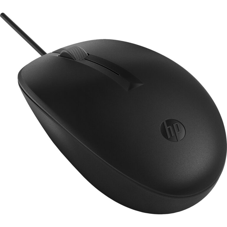 Ratón con cable HP 125 USB 265A9UT 1200DPI negro