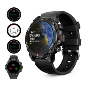 Reloj Smartwatch Ksix Explorer GPS Pantalla AMOLED 1,43 5ATM negro Usado *