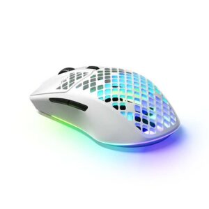 Raton Steelseries Aerox 3 Wireless Blanco Usado
