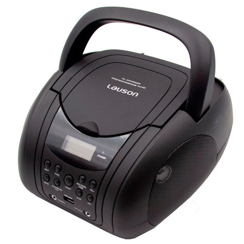 Reproductor CD Lauson CP441 Radio FM/PLL USB negro Usado