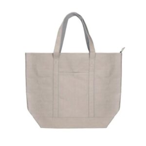 Ksix Bolso Shopping Bag Eco Kraft Gris
