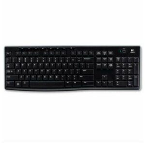 Logitech Wireless Keyboard K270 Negro en español (con ñ)