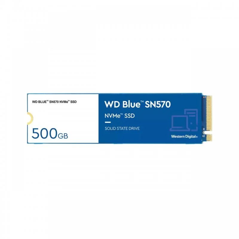 Disco Duro WD Blue SN570 SSD 500GB M.2 NVMe Usado