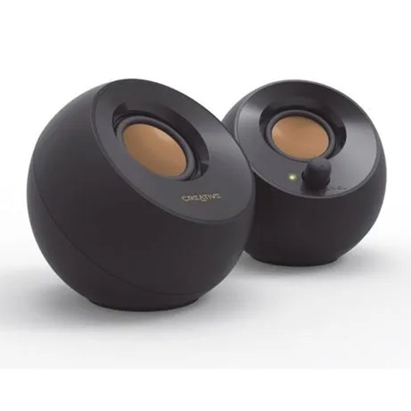 Conjunto de Altavoces Creative Pebble 2.0 USB Negros Usados